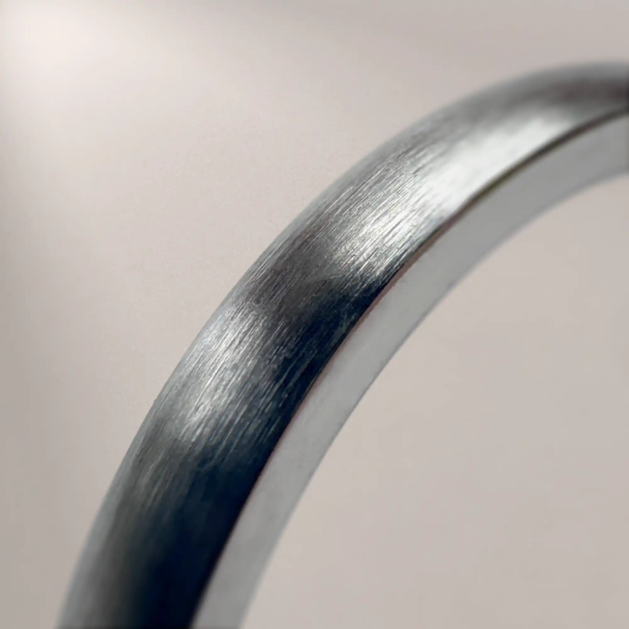 Surgical Steel (316L) Brushed Court Slim Wedding Ring