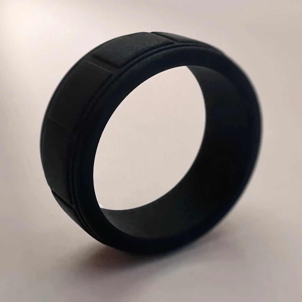 Silicone Embossed Ring - Bound.