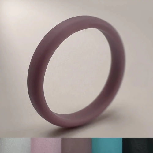 Silicone Slim Court Ring - Bound.