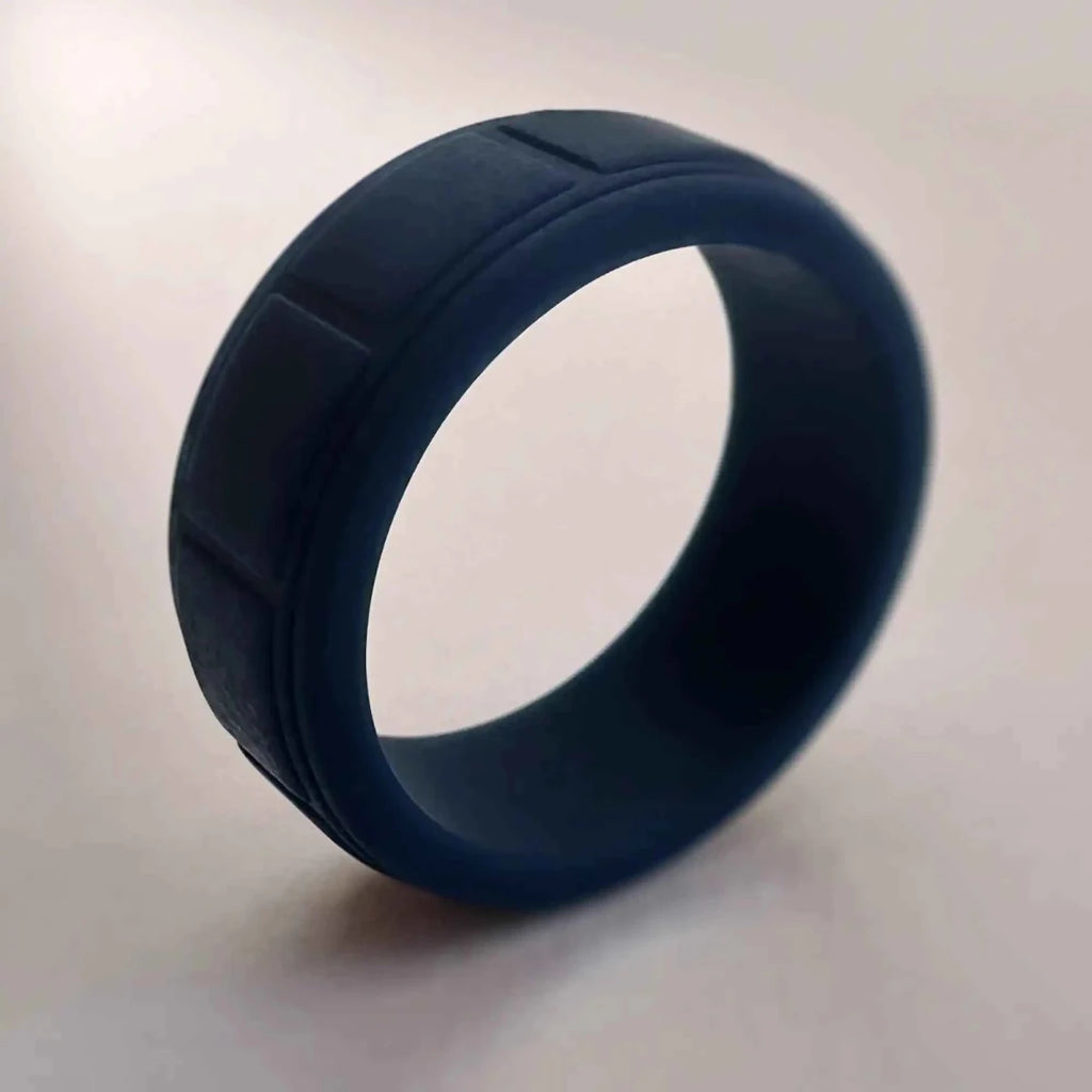 Silicone Embossed Ring - Bound.