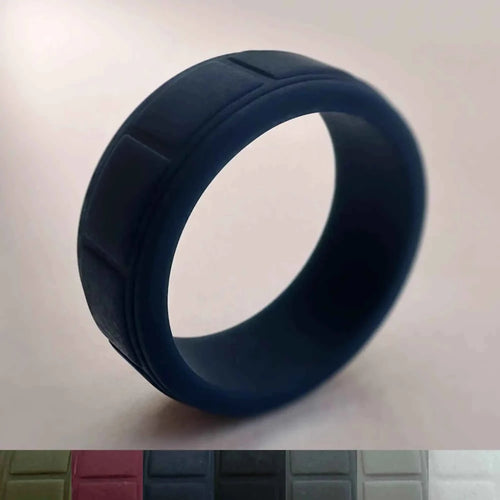Silicone Embossed Ring - Bound.
