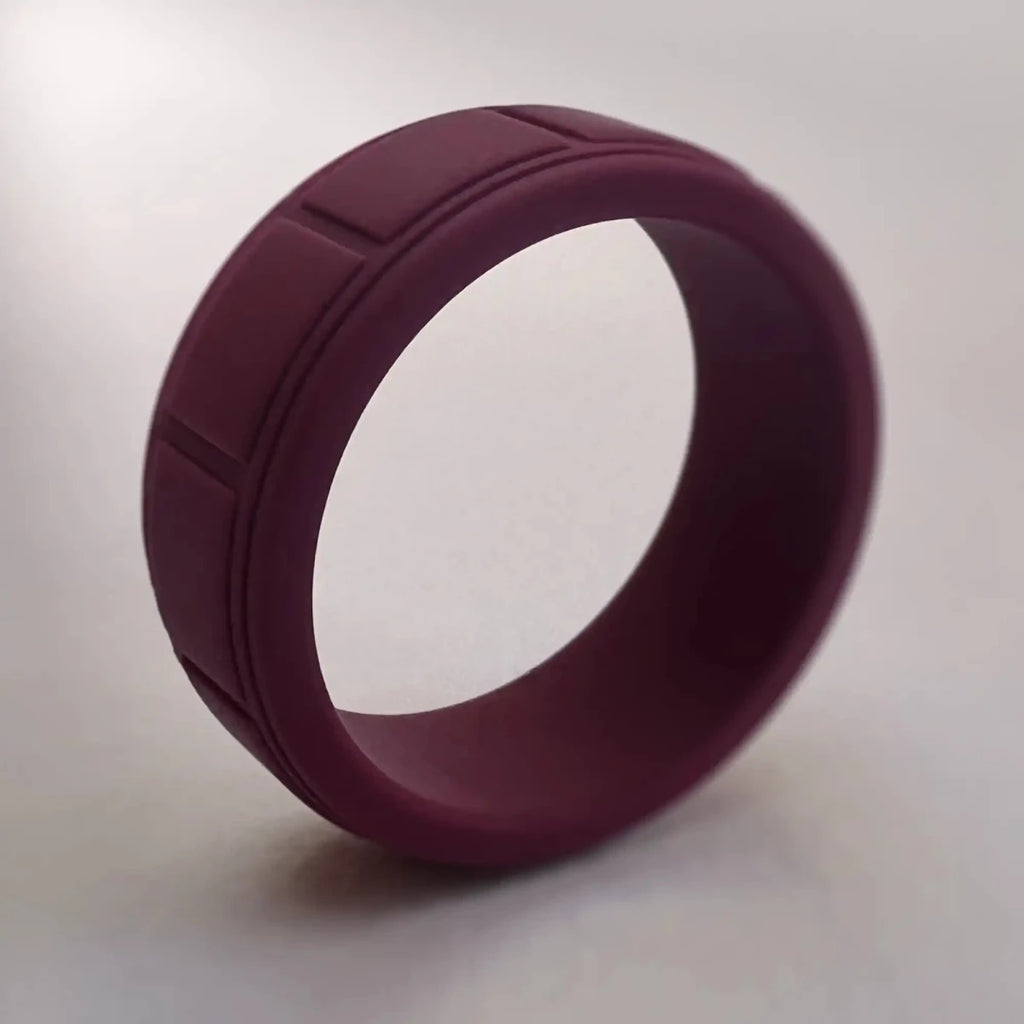 Silicone Embossed Ring - Bound.